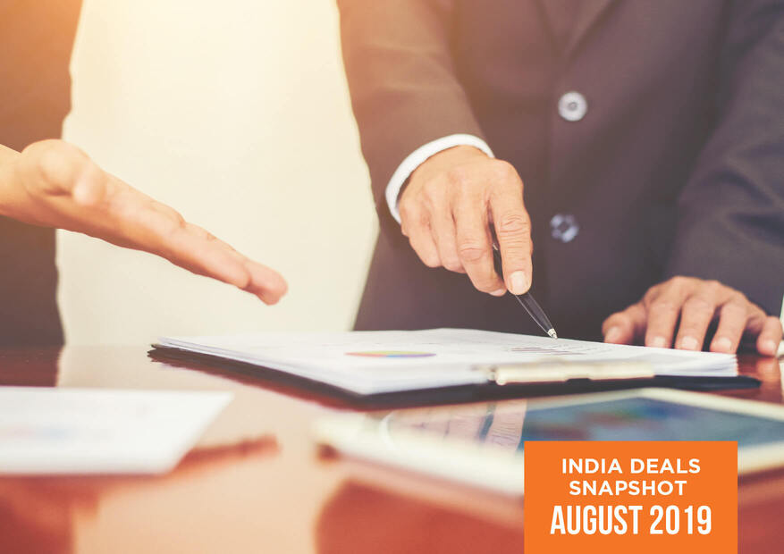 RBSA Advisors - 08 RBSA India Deals Snapshot August 2019