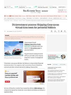 RBSA Advisors - disinvestment process shipping corp opens min