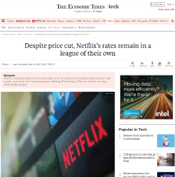 Despite price cut, Netflix’s