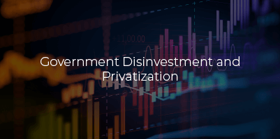 Government Disinvestment and Privatization