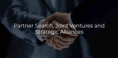 Partner Search, Joint Ventures and Strategic Alliances