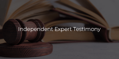 Independent Expert testimony
