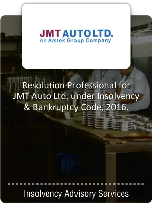 RBSA Advisors - RBSA Rerstructuring Credentials JMT Auto