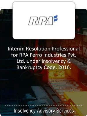 RBSA Advisors - RBSA Rerstructuring Credentials RPA