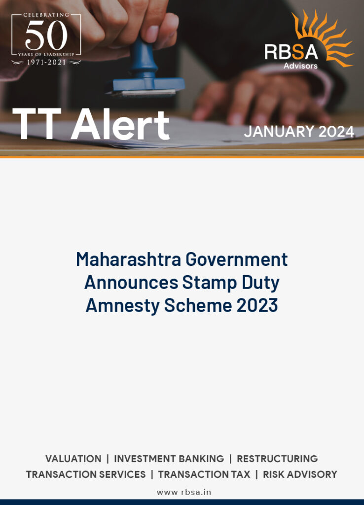 Maharashtra Government Announces Stamp Duty Amnesty Scheme 2023